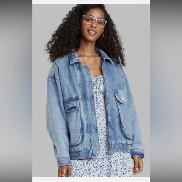 Wild Fable Denim Jacket - Picture 8 of 9